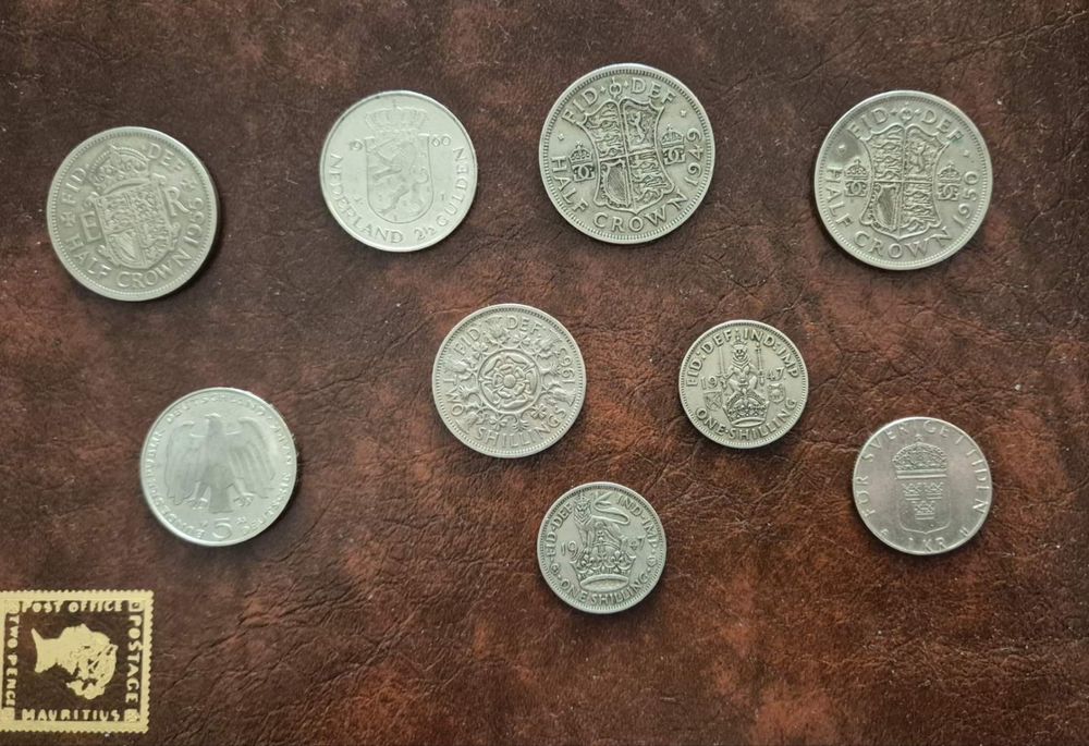 Посребрена монета, медал