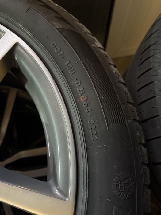 Jante 19 cu anvelope si senzori de presiune