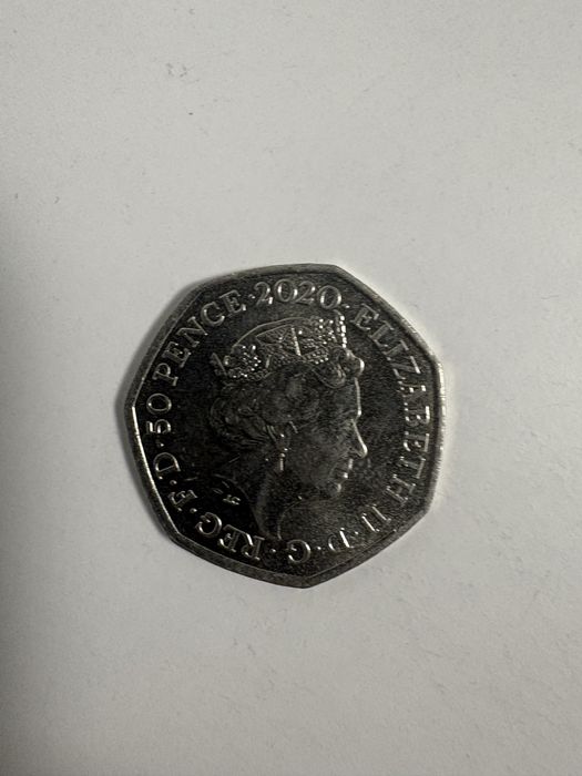 Moneda 50 pence “Diversity Built Britain”
