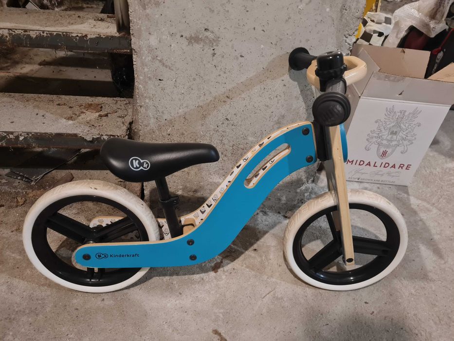 Детско дървено баланс колело