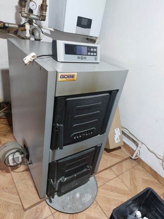 Cazan fontă GOBE, 7 elemenți,  49 kw + accesorii