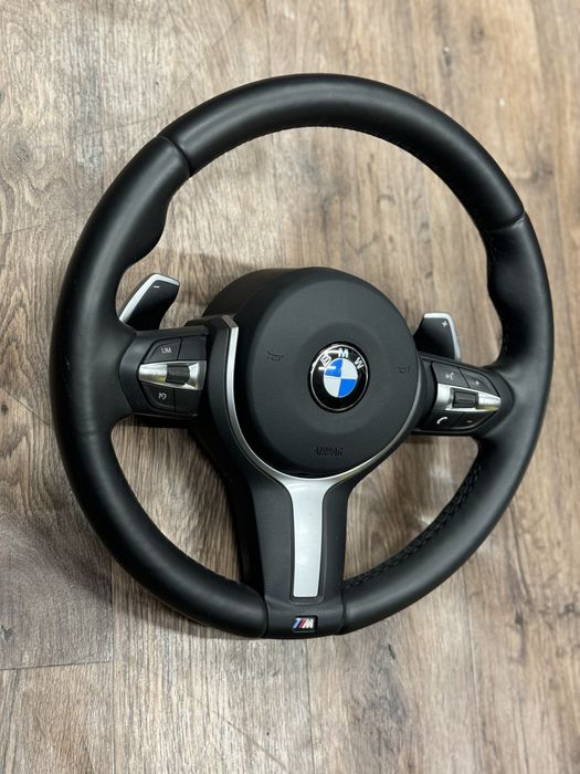 Volan Bmw Seria 5 6 7 f10 f11 f01 f12 M-sport incalzire vibratii padel