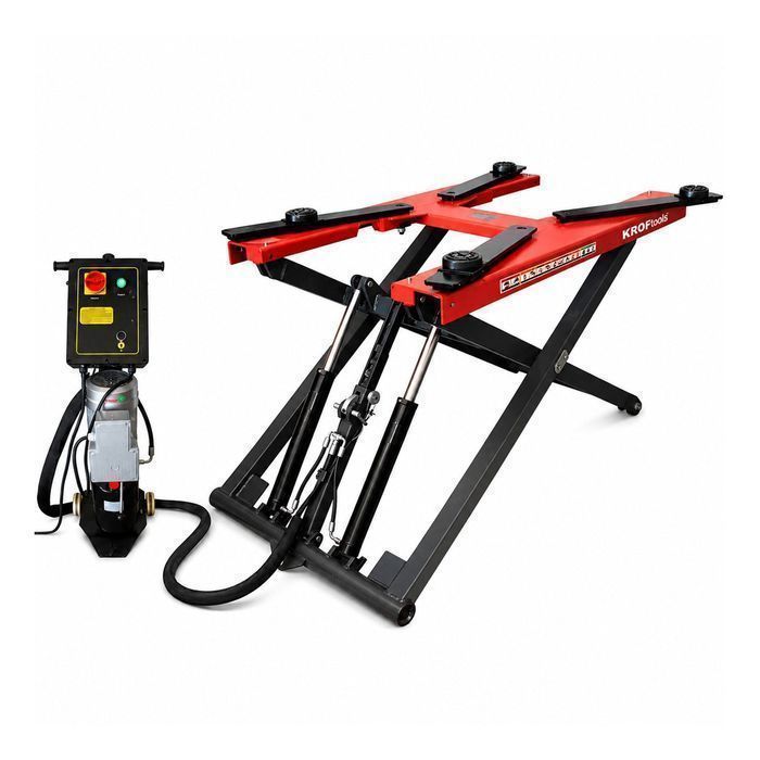 Elevator mobil tip foarfeca 3t 230v pentru tinichigerie si vulcanizare