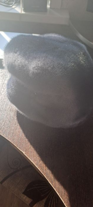 Берет женский  норковый(новый)