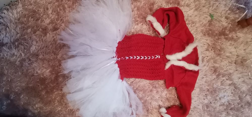 Бебешка коледна рокля