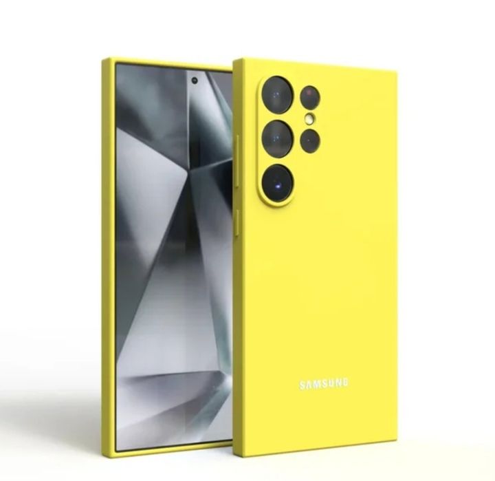 Samsung galaxy S25Ultra,S25+,S25 силиконов кейс с лого и микрофибър