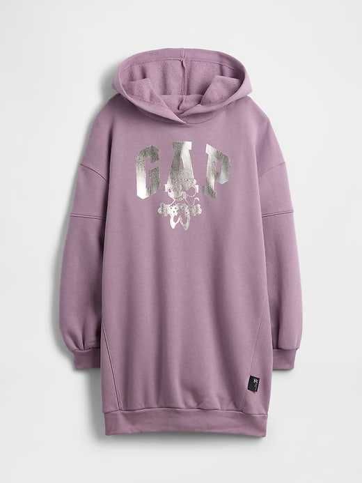 Детское платье-худи GapKids×Disney Minnie Mouse Oversized Hoodie Dress