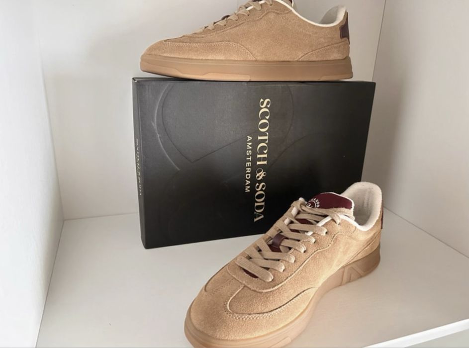 Adidasi premium Scotch & Soda noi cu eticheta nr 45 pret fix