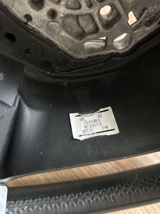 Volan piele vw touran 2003-2010