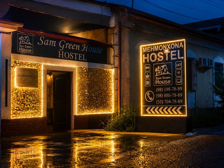 Hostel Samarqand  58 000 so’m