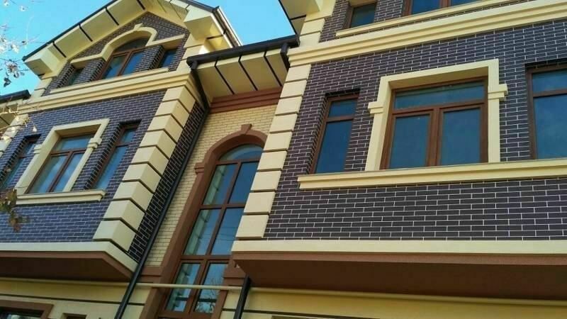 Travertin   Marmarino  Sokil Mramor fasad ishlari