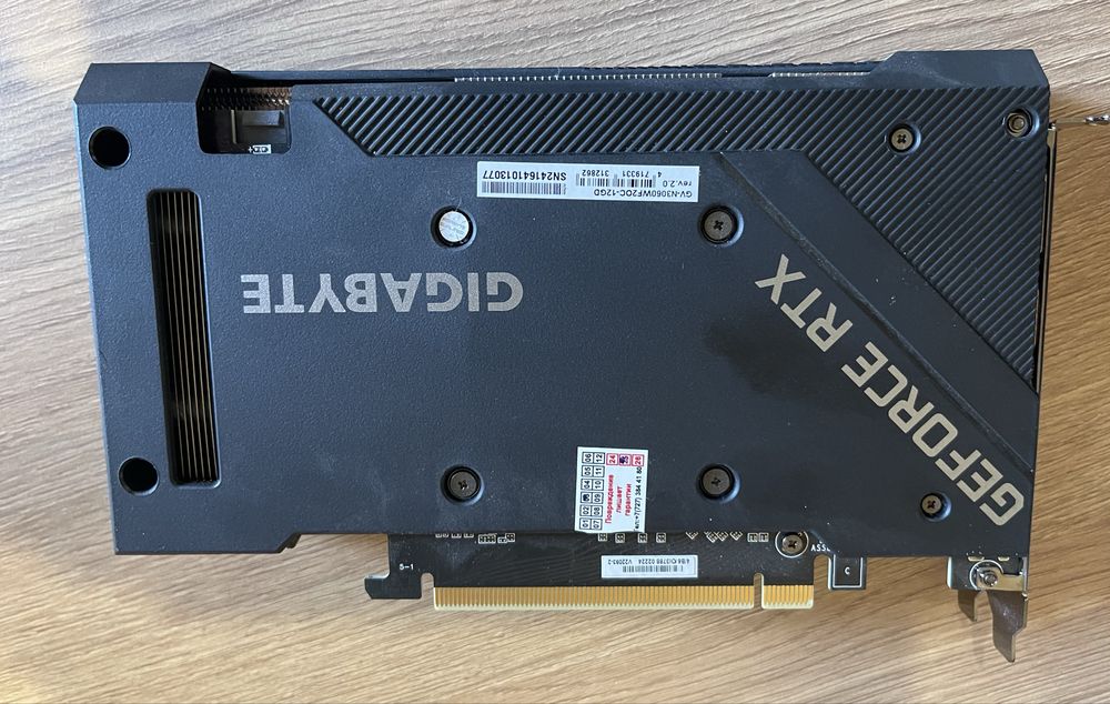 Видеокарта RTX 3060 12gb