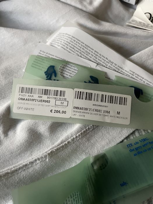 Тениска Off-white бяла