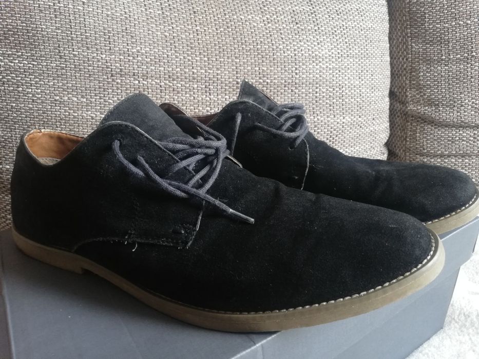 Pantofi piele intoarsa marime 44