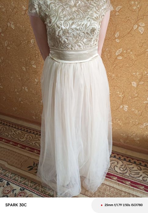 Вечернее платье нежное