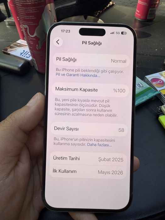 Iphone 15 pro 256gb platinium