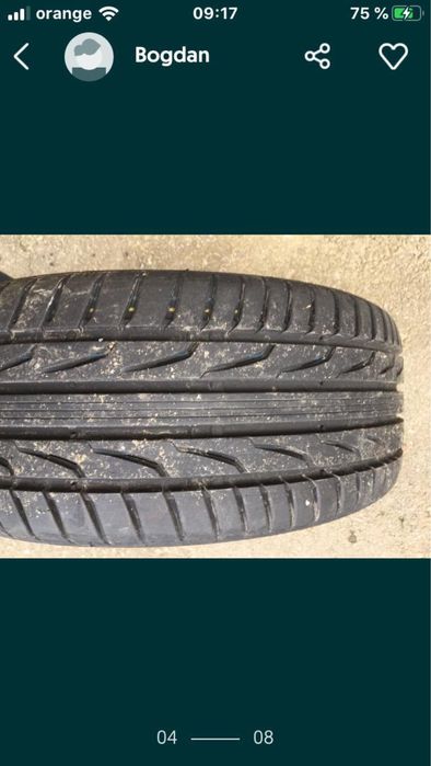 Jante plus anvelope 215/45/R17