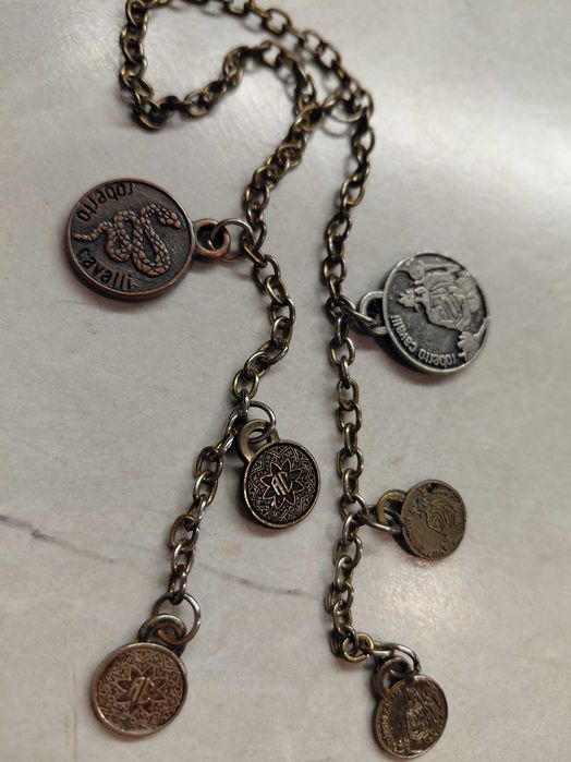 Аксесоар за дрехи 2 броя метални змии от дънки Roberto Cavalli