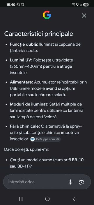 Bec anti insecte 2 in 1