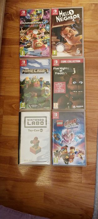 Se vinde toată colecția 13 jocuri sau separat fiecare joc ! Accept și schimburi cu alte jocuri tot Nintendo Switch !