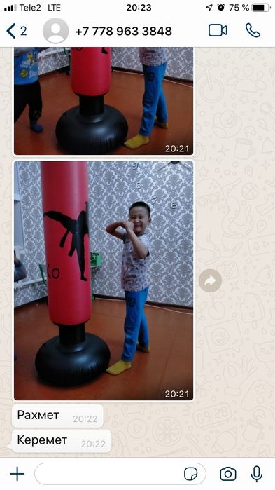 Боксерская груша для детей! Чемпионский Набор