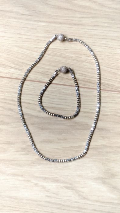 Set Lanț și brățară argint 925