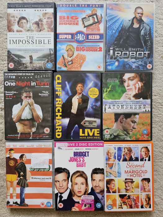 Оригинални  DVD  от лична колекция на Английски език