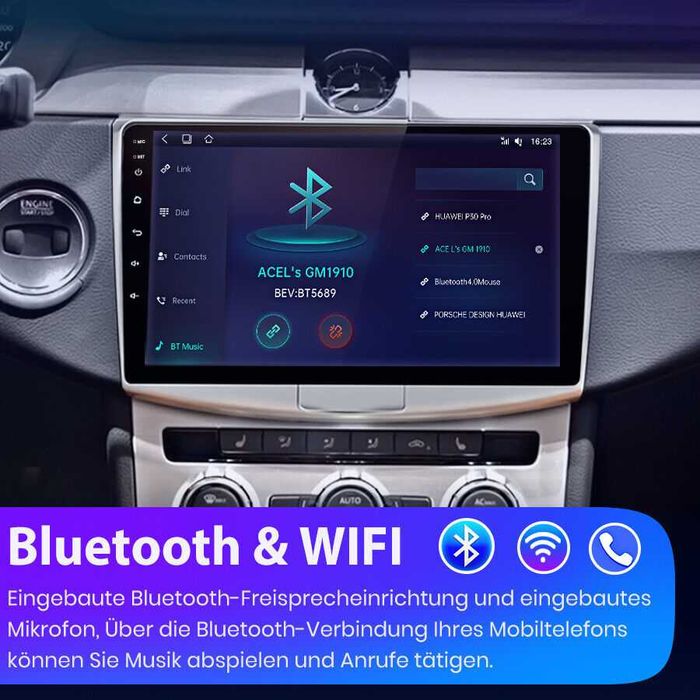 Мултимедия за VW Magotan CC PASSAT B7 B6 Android Навигация двоен дин 2