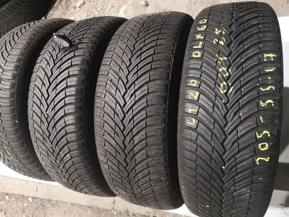 Гуми втора употреба 205 55 17 цола Pirelli  4 сезона  dot 25