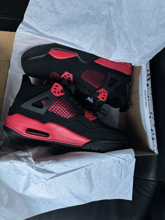 Adidași Jordan 4 Red Thunder