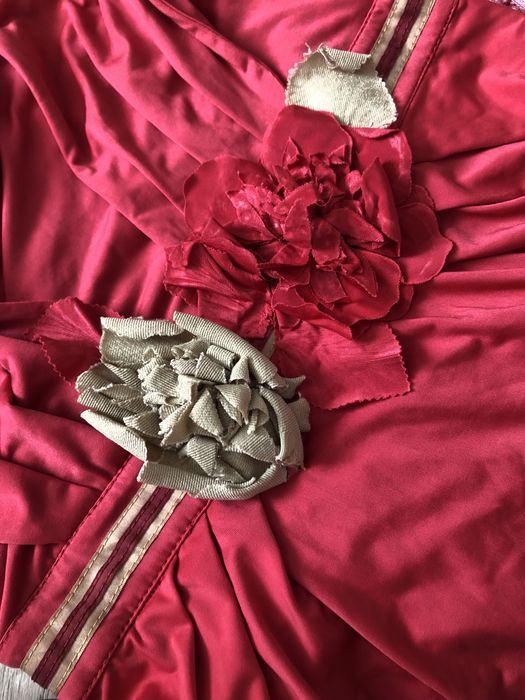 Вечерна/бална рокля цвят розово/сьомга, размер 36