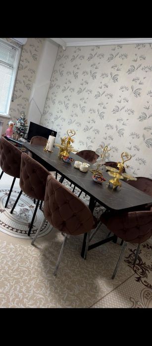 Стол 180х90 8 стульев