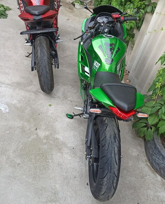 Электро мотоцикл. 3кВт на центральном моторе.
Китай. 
Раскрас K