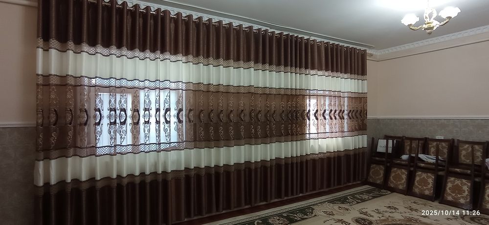 Перде (тюль)  + карниз