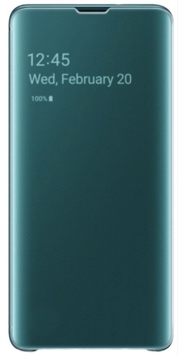 Чехол Samsung для Samsung Galaxy S10+ темно-зеленый