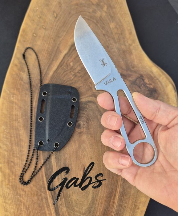 Компактен нож с фиксирано острие ESEE IZULA  с  кания S35VN