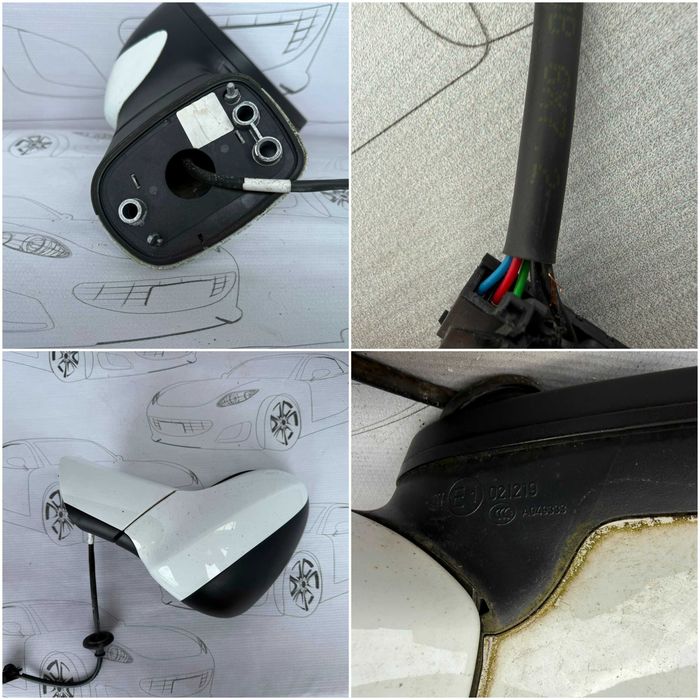 Oglindă Dreaptă 5 PINI Opel Zafira C 2015 / 2011-2016 / Cod OEM 13354645 (5C2)
