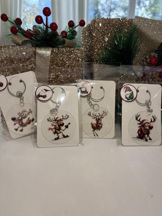 Коледни ключодържатели
