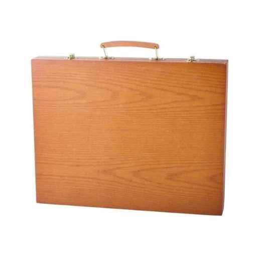 Tuca pentru desenat in cutie eleganta di lemn