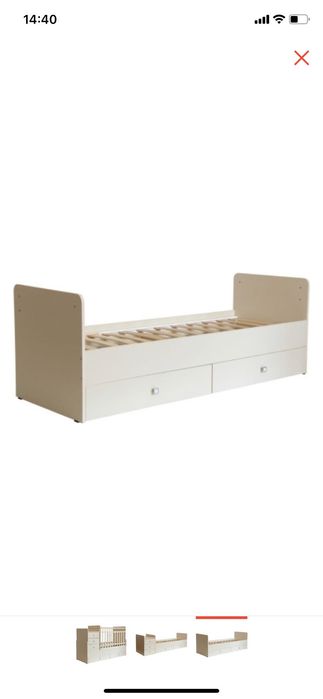 Детская кровать трансформер