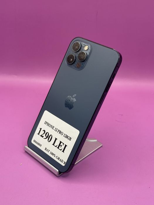 IPHONE 12 PRO 128GB 100% •Matei Amanet Crangasi •00668