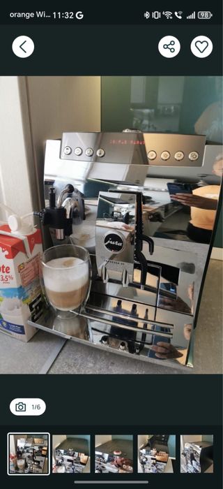 Espresor/ espresorul/ expresor automat Jura impressa Z5 full Chrome