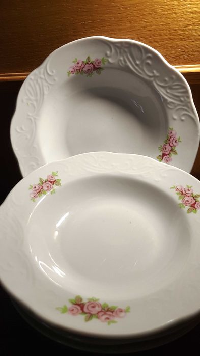 Тарелки глубокие. СССР. Коростень.