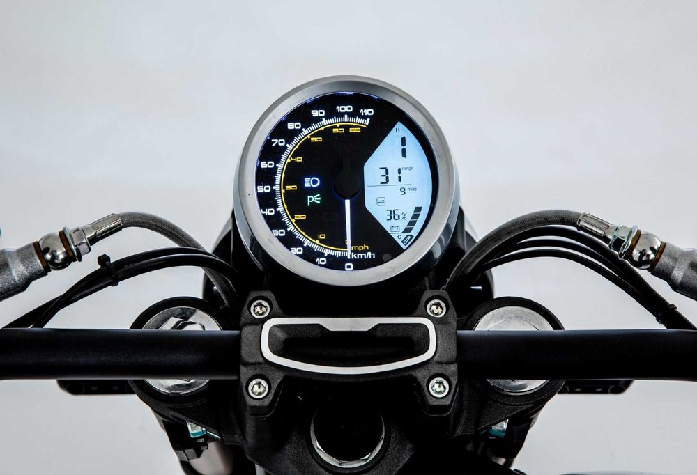 Електрически мотоциклет - мотор - SUPER SOCO - TC MAX