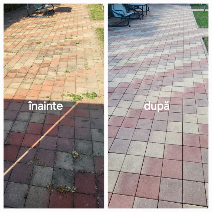 Spălare / curățare pavaje , fațade și panouri fotovoltaice