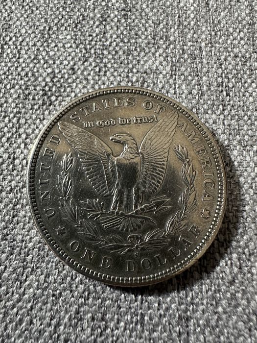 Moneda argint 1880 s Morgan dollar