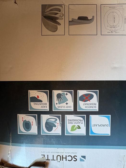 Capac de toaletă Schütte din duroplast