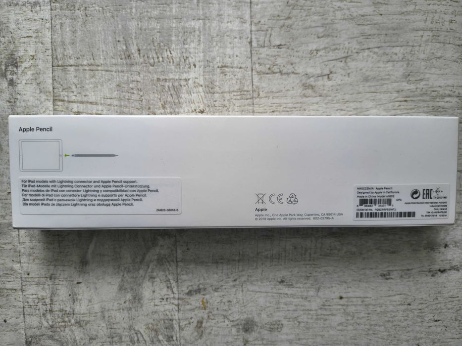 Apple Pencil (1st Generation), model MK0C2ZM/A (A1603). Sigilat!