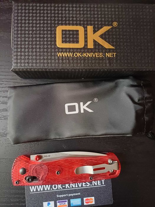 Нож OK стомана VG10 и АXIS LOCK