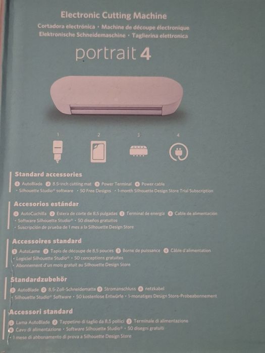 Cutter plotter silhouette portrait 4 nou